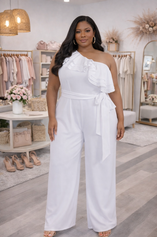 Lady Ivory Elegance Jumpsuit