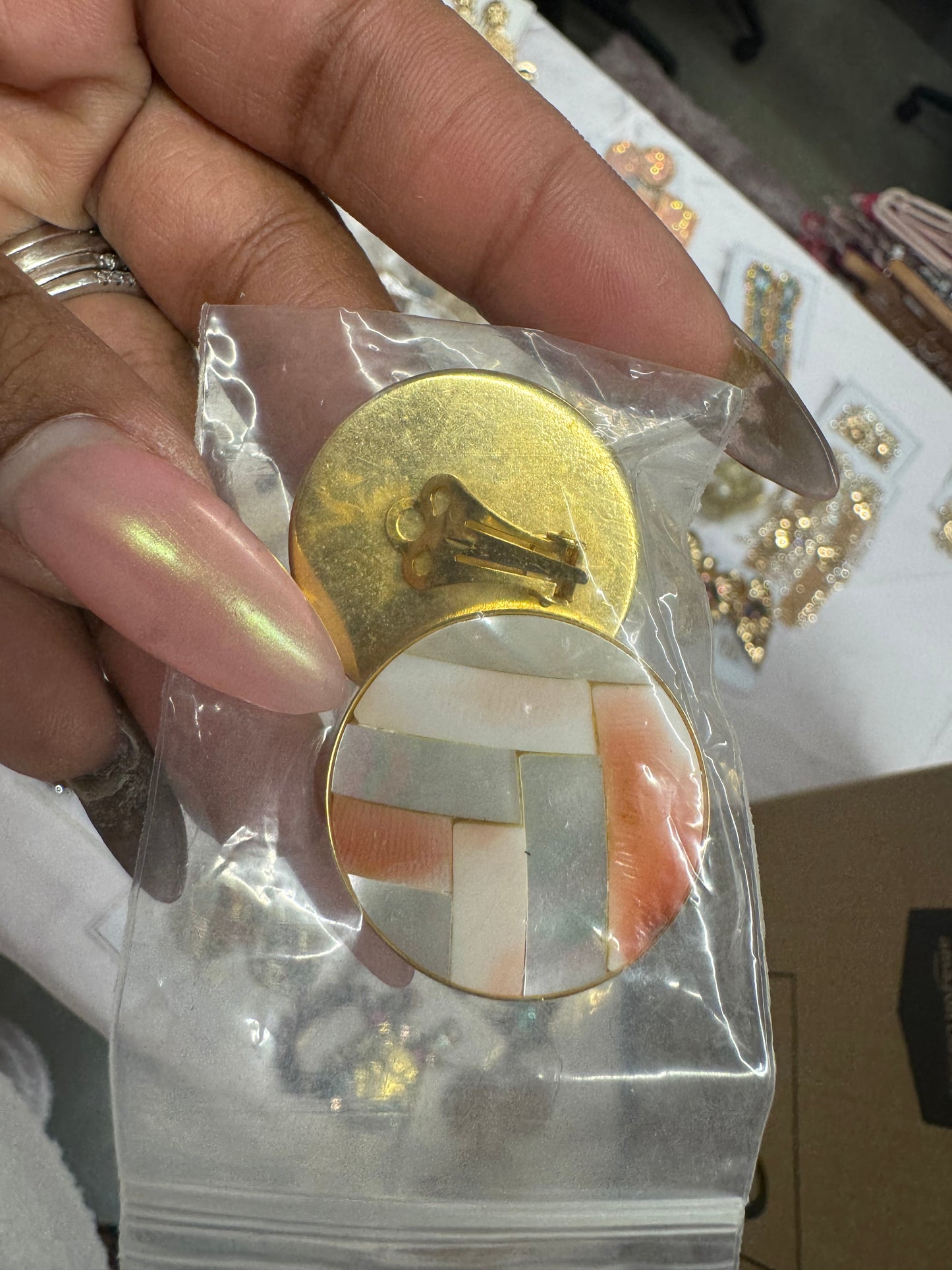 Lady Polished Promise Clips