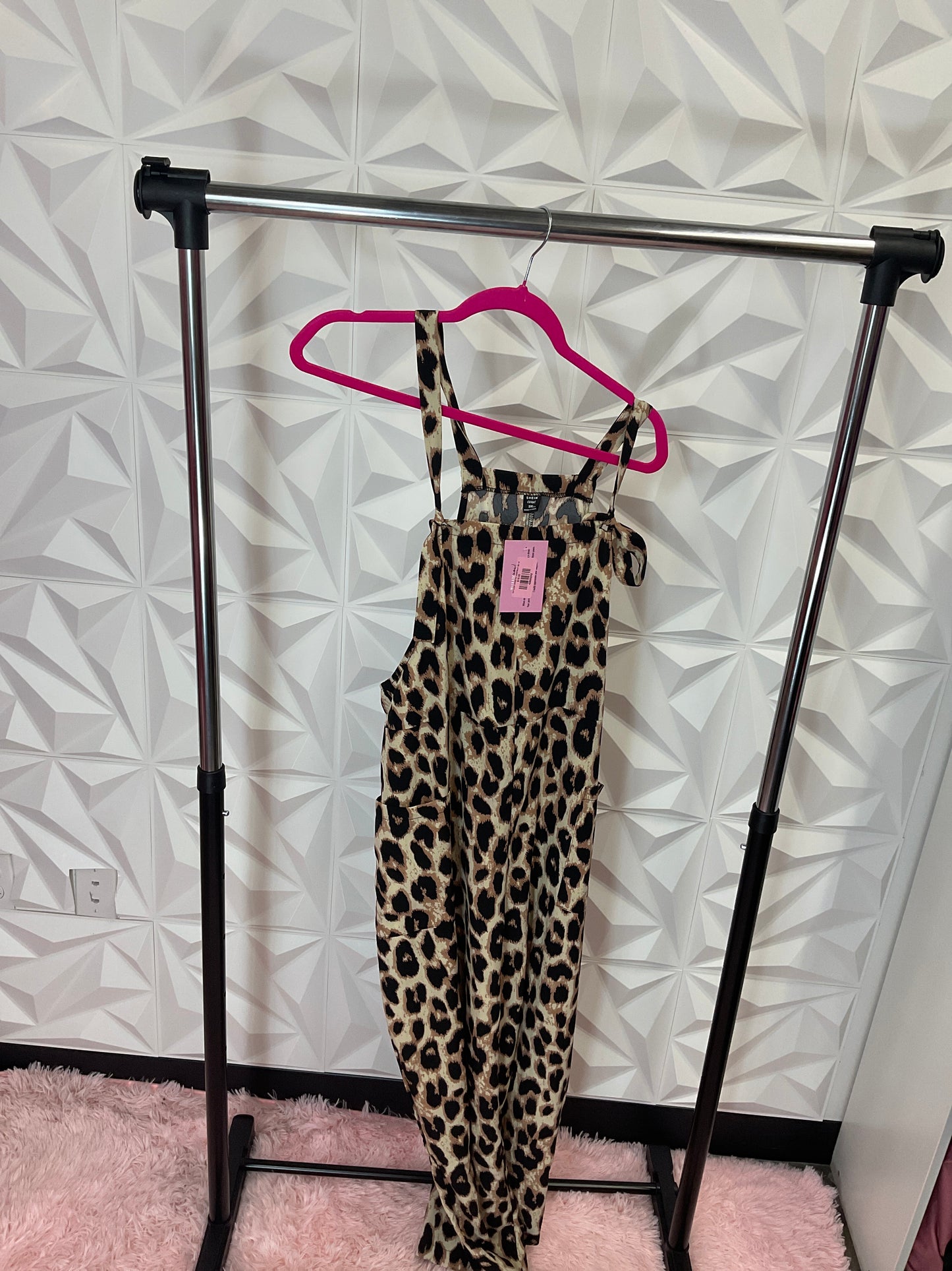 10/7 LADY CHEETAH JUMPSUIT SZ 1X
