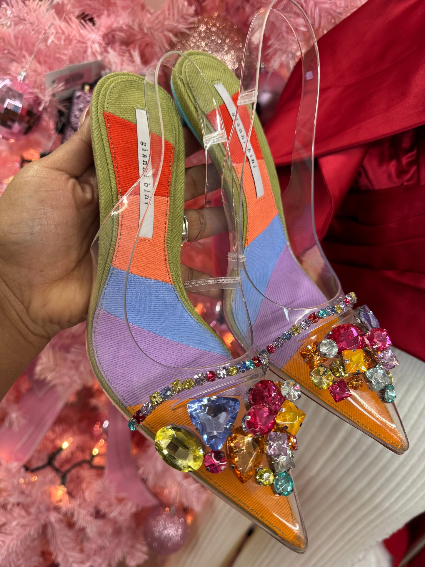 LADY GIANNI BINI DESIGNER SHOES 9.5