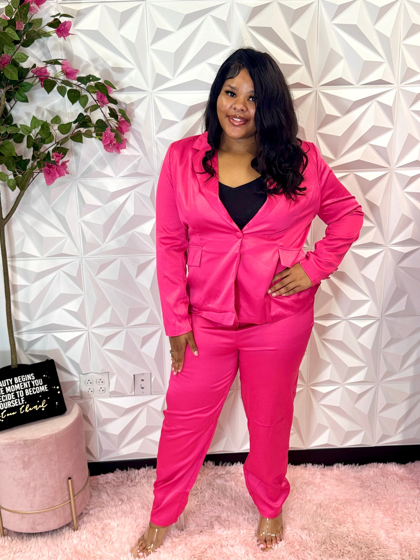 Lady Pink Boss 3pc Set