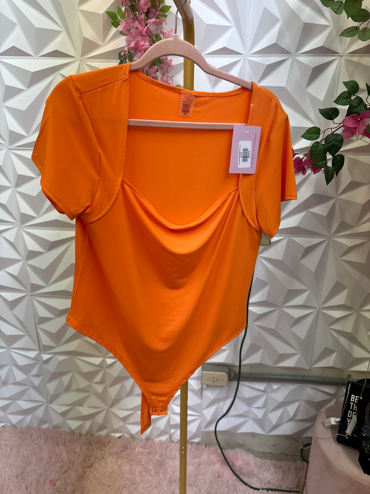 LADY TANGERINE BODY SUIT1X, 2X