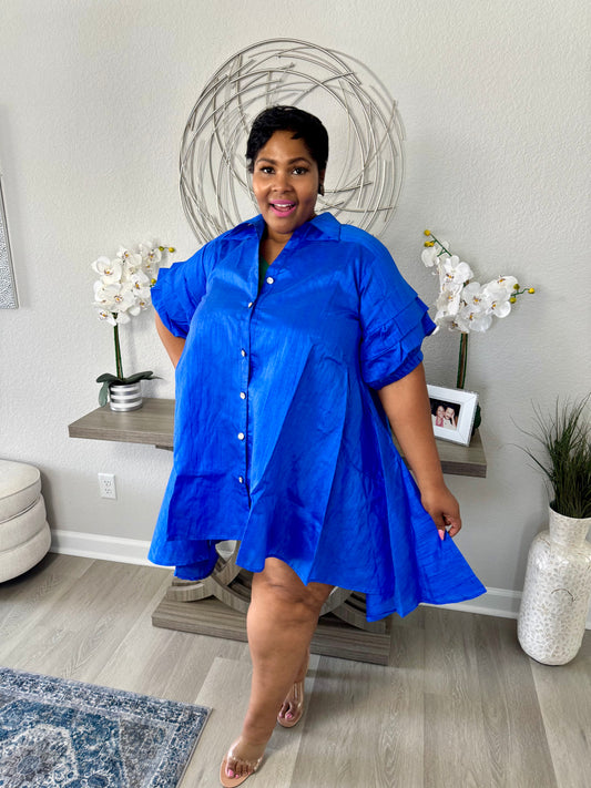 Lady Grace Dress|Blue