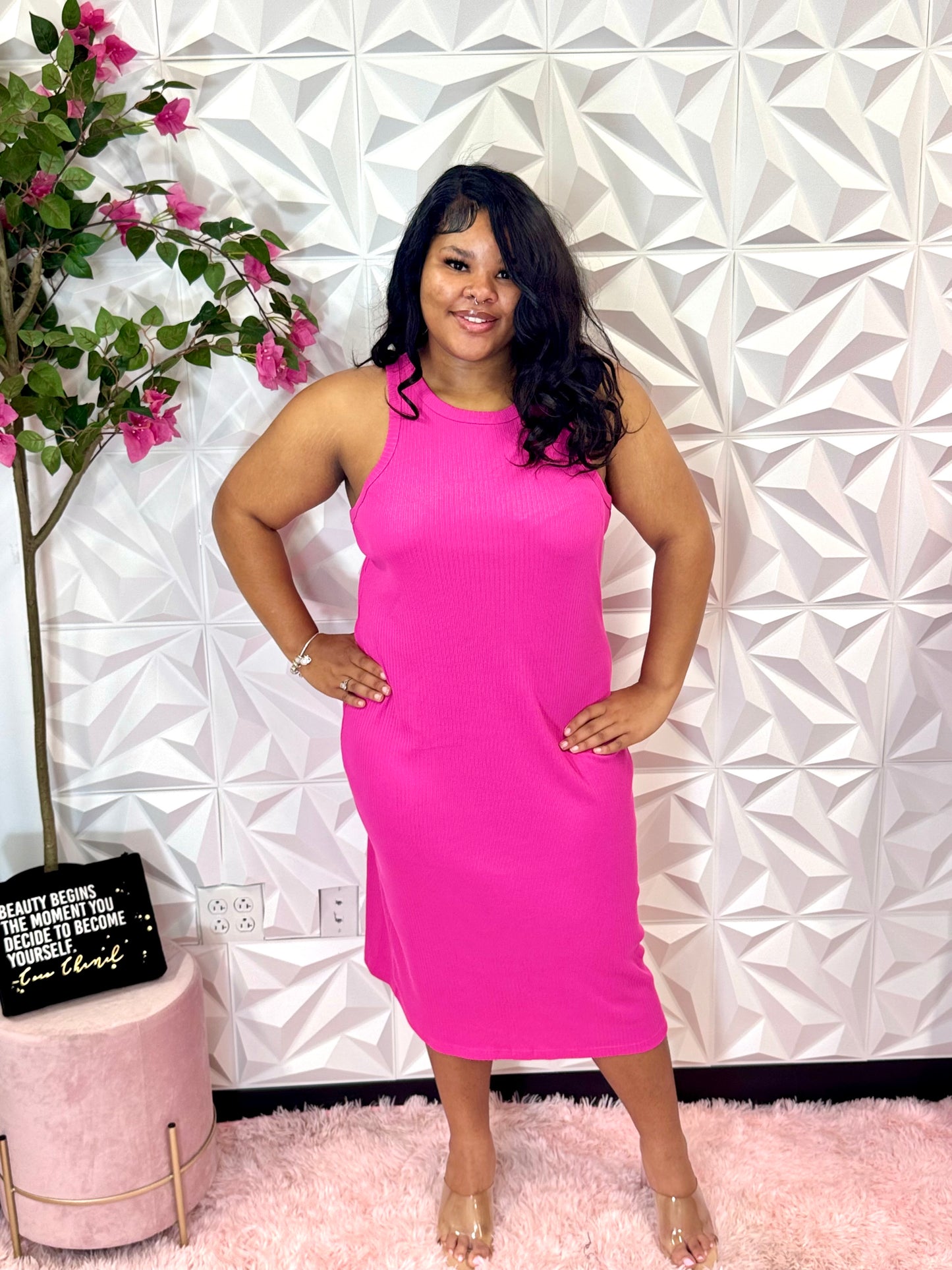 Lady Gap Pink Conture Dress