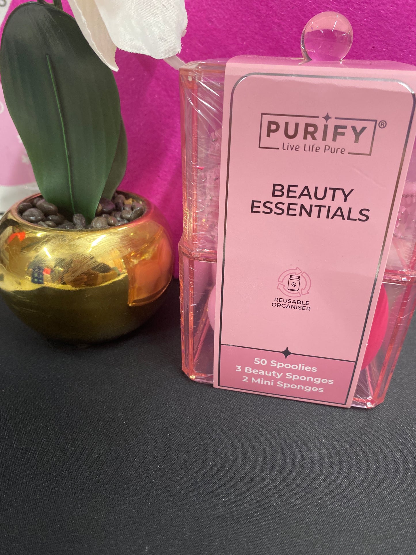 10/4 Lady Purify Beauty Essentials Pamper Kit -Pink
