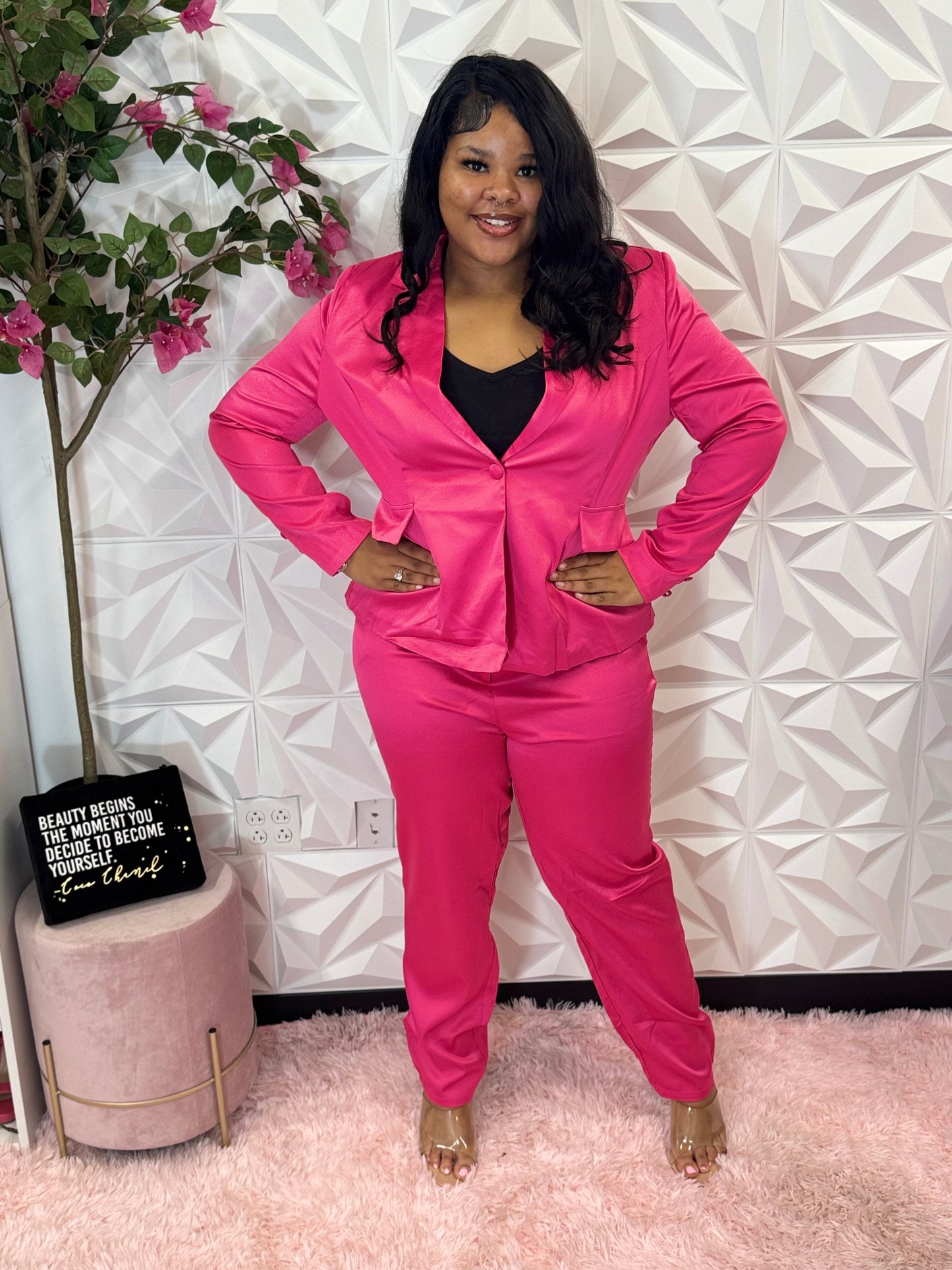 Lady Pink Boss 3pc Set