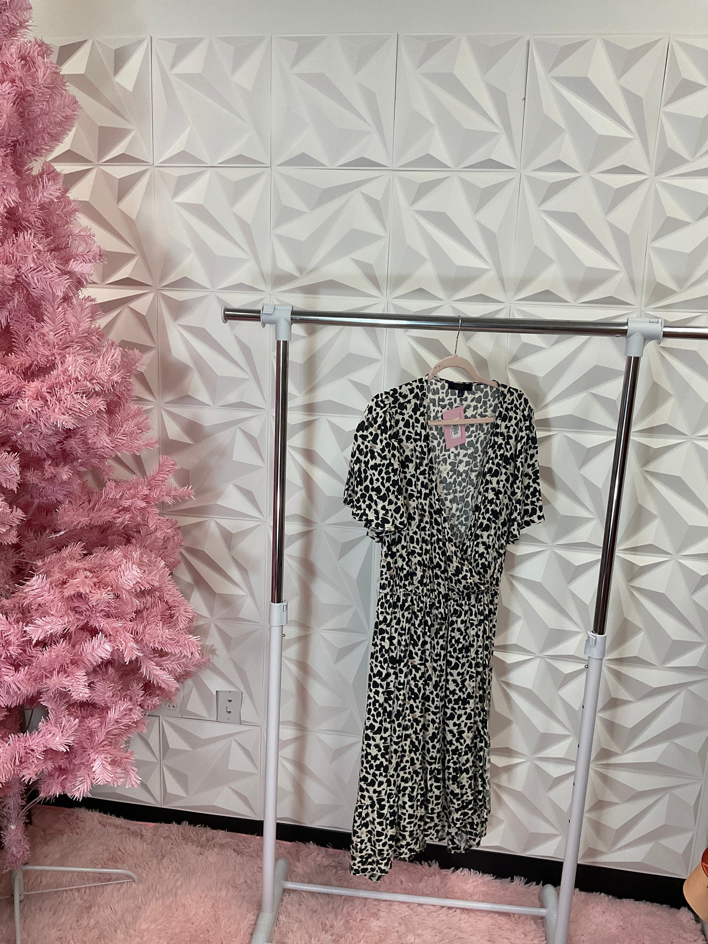 10/14 LADY RACHEL ROY CHEETAH DRESS SZ 2X