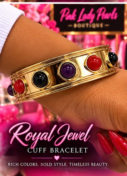 Lady Royal Jewel Cuff Bracelet