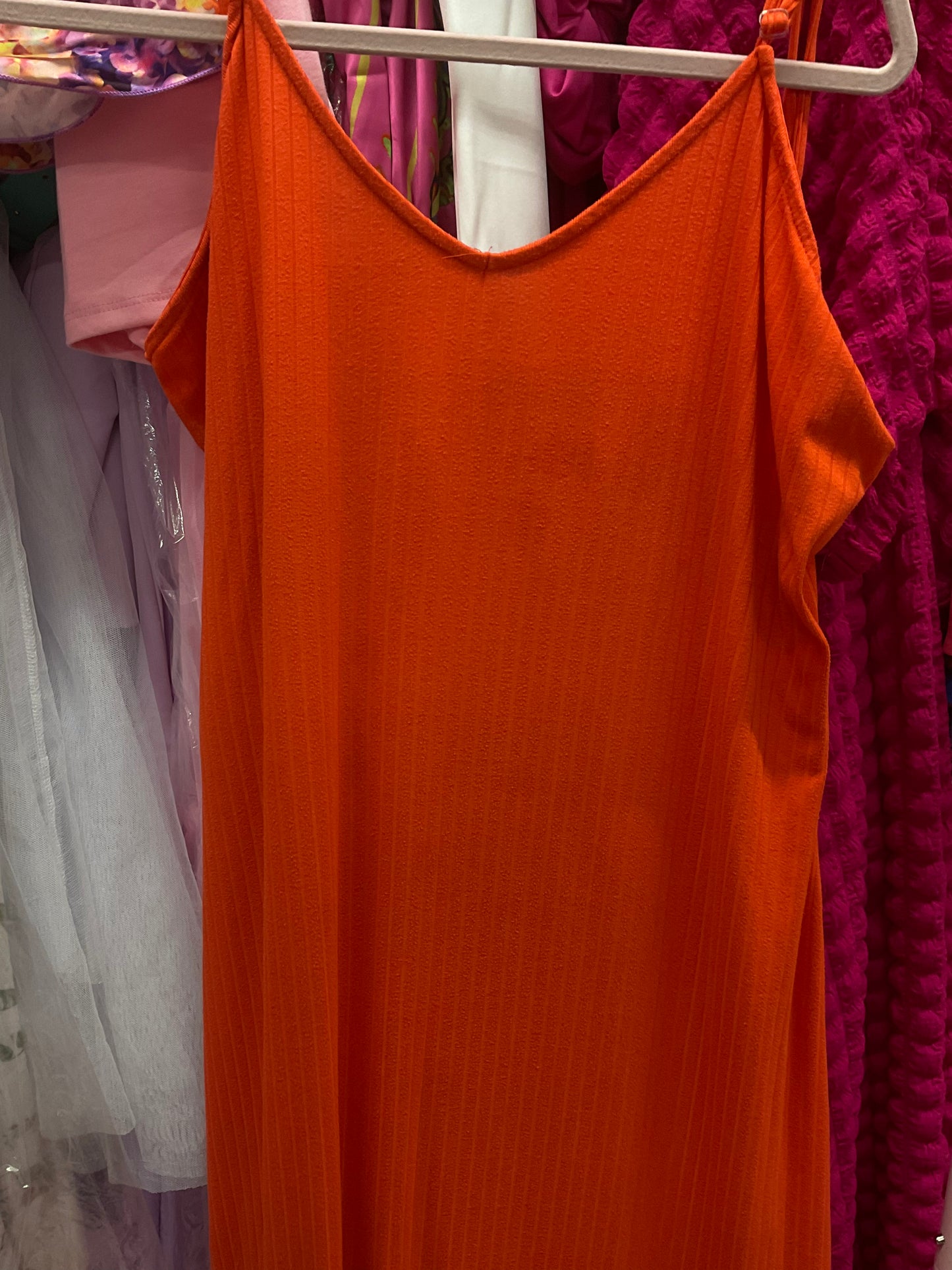 4/21 Lady Orange Summerset Maxi Dress sz 2x