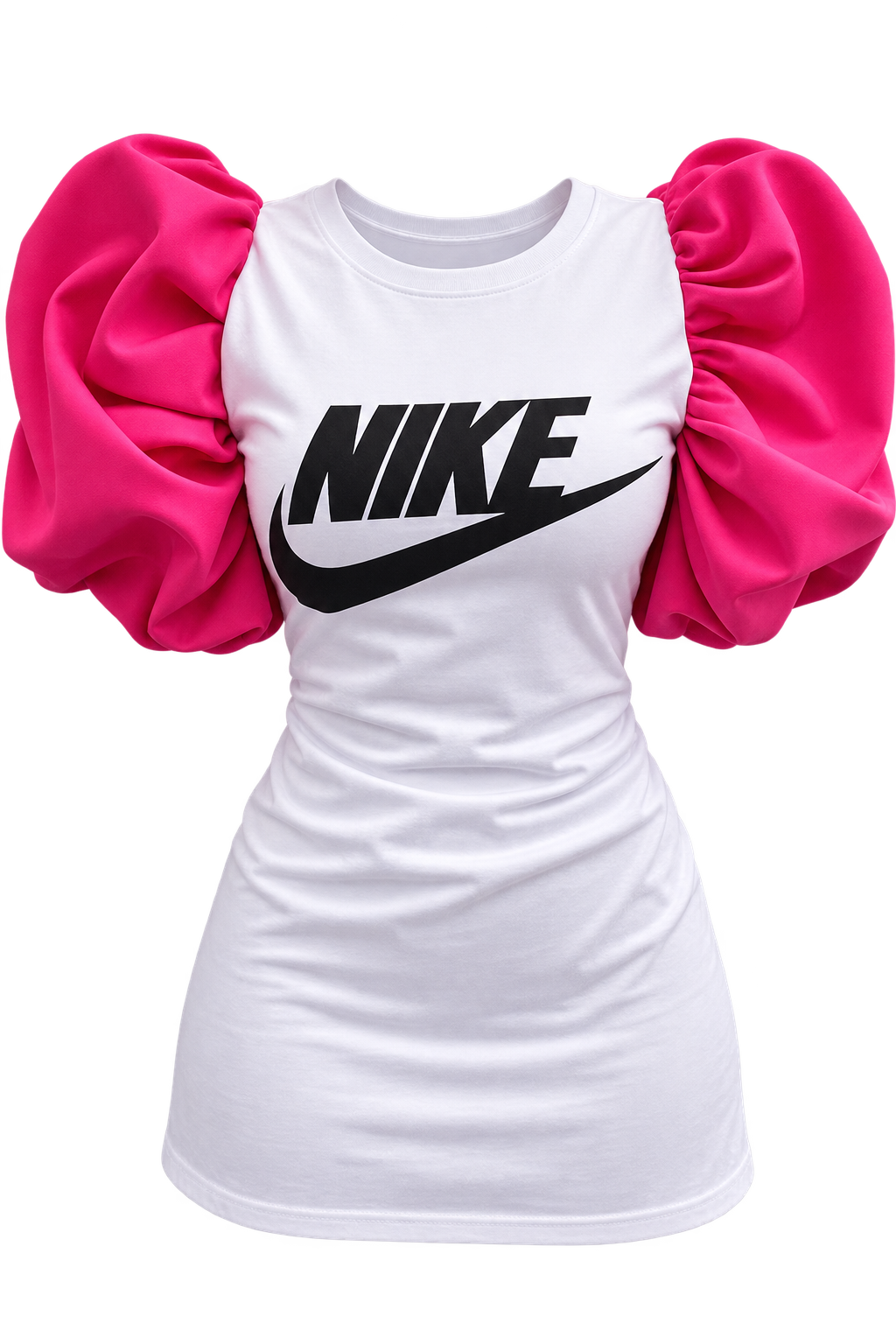 Lady Pink Puff Statement Top