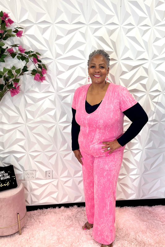 Lady Soft Pink Me Jumpsuit