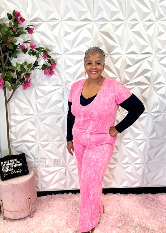 Lady Soft Pink Me Jumpsuit