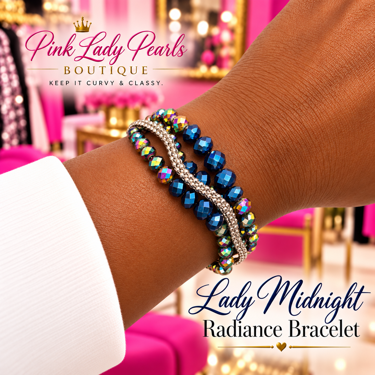 Lady Midnight Radiance Bracelet