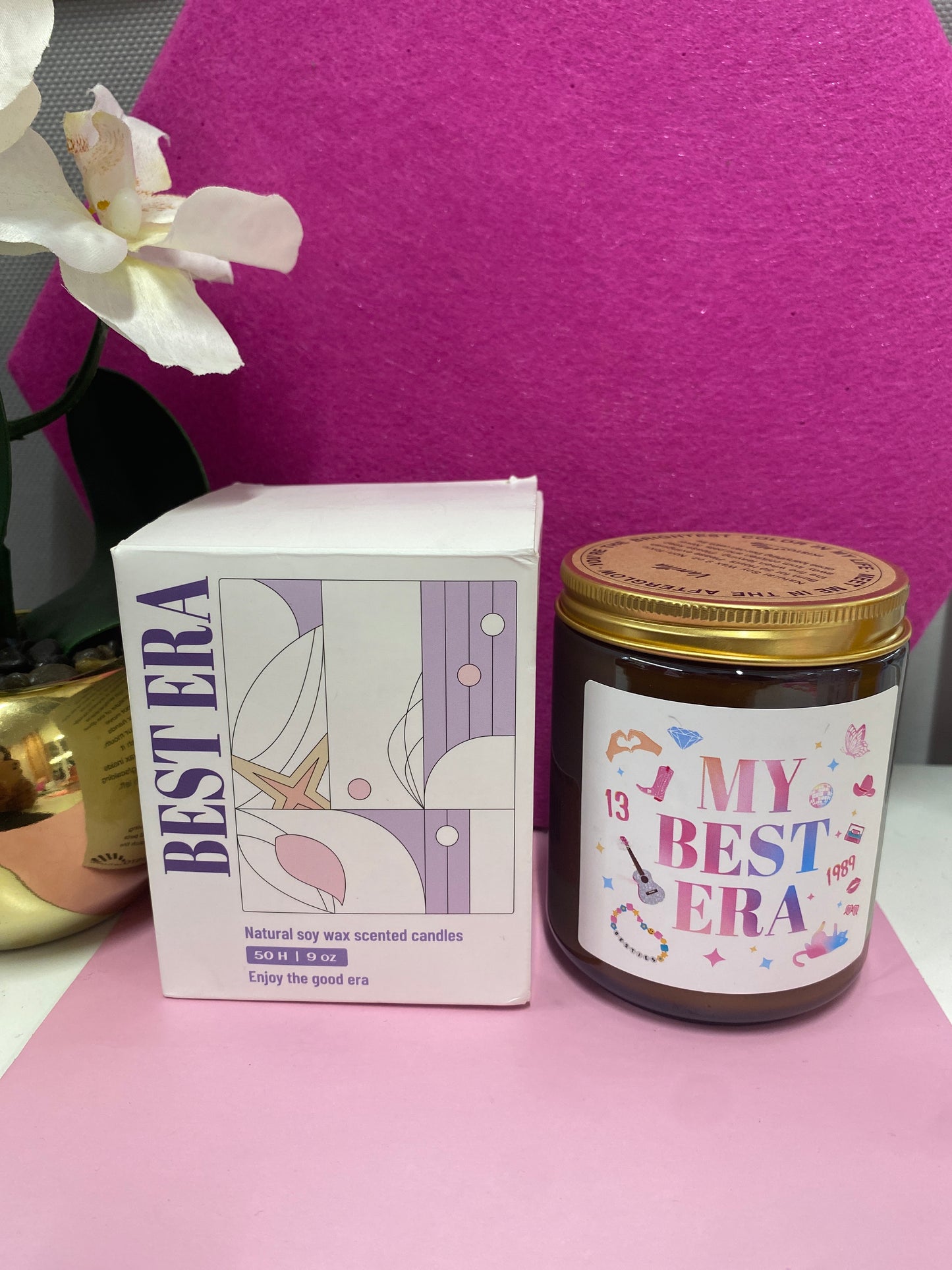 9/27 Lady Soy Candles- Vanilla Best Era