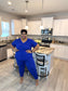 Lady Lounge Set|Bright Blue