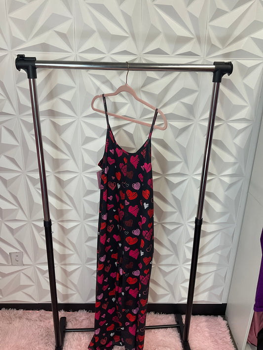 10/2 LADY LOVE OF HEARTS JUMPSUIT SZ 2X