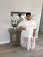 Lady Sweetheart Tulle Dress| White
