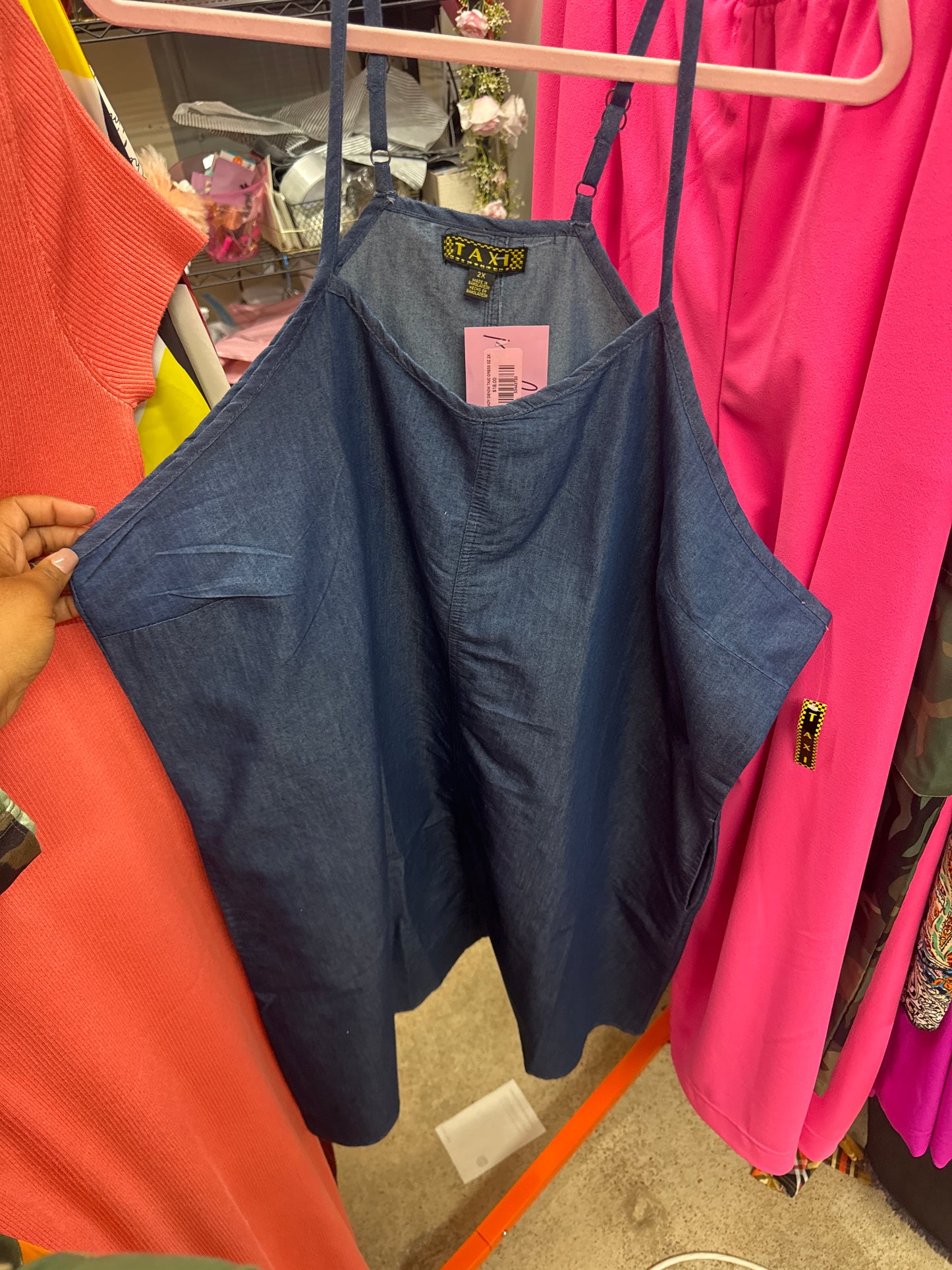 LADY DENIM TAXI DRESS