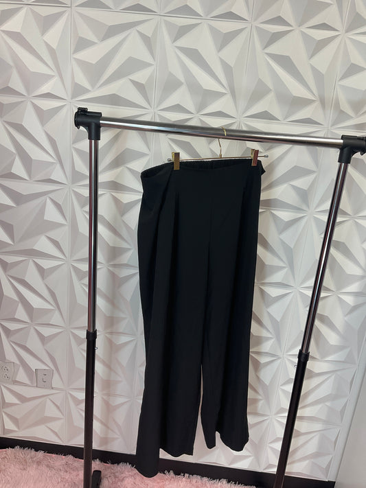 9/18 LADY BLACK PARACHUTE PANTS