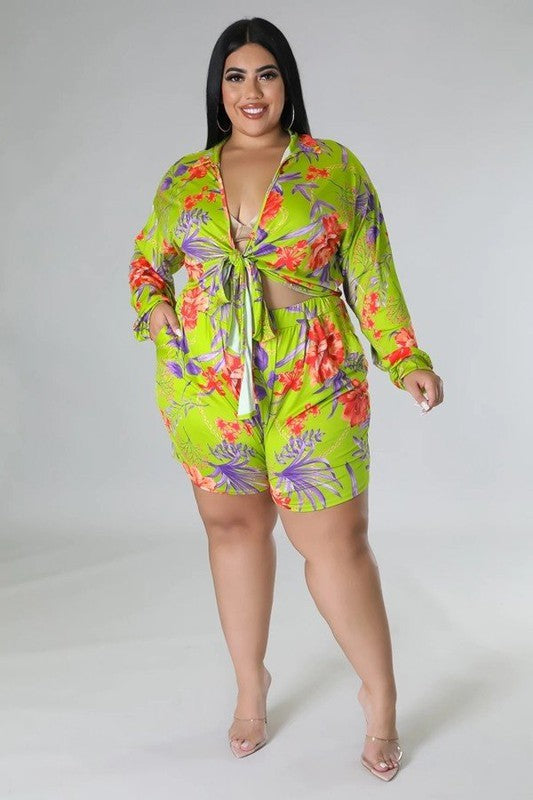 Lady Tropical Vacay Set