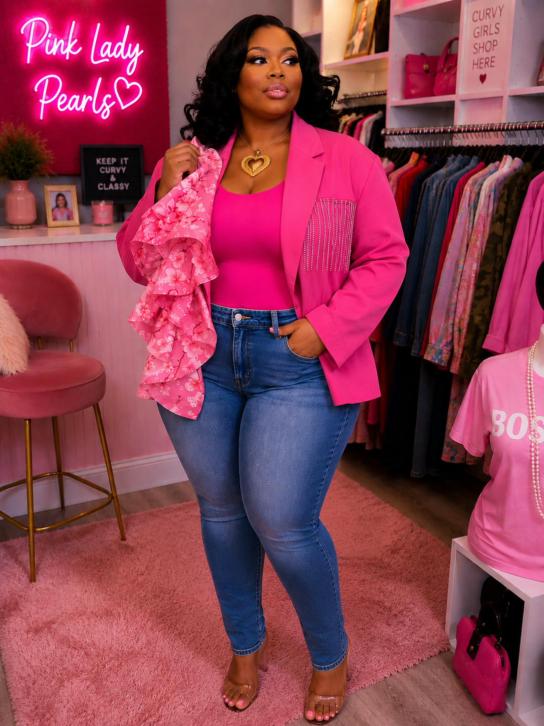 Lady Boss Blazer Jacket