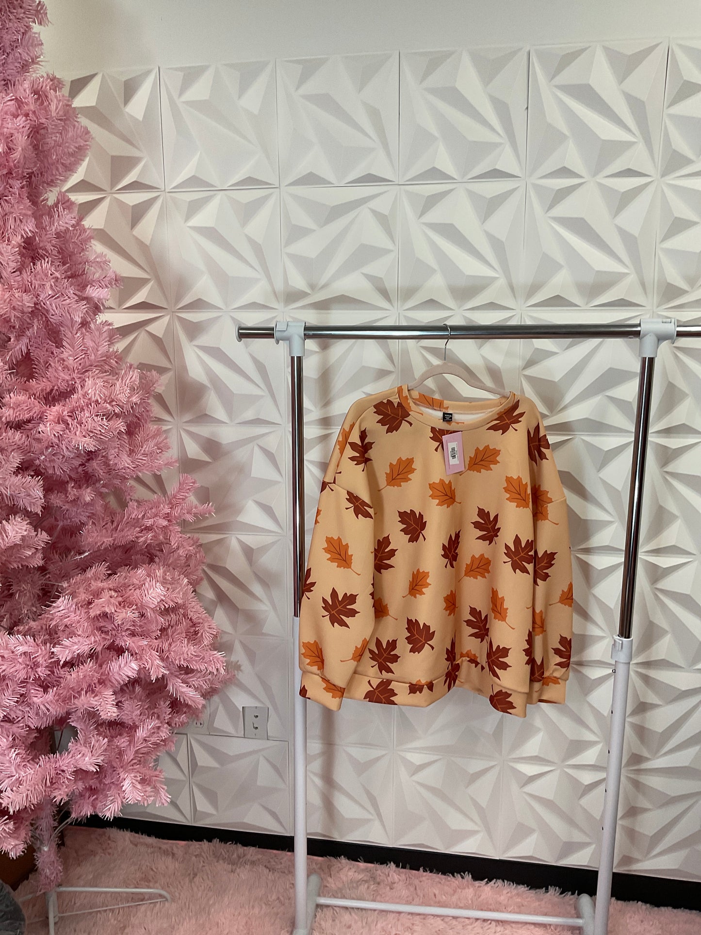 10/14 LADY ITS TIME FOR FALL SWEATER SZ 3XL