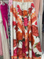 LADY THE BEAUTY IN FLOWERS SKIRT