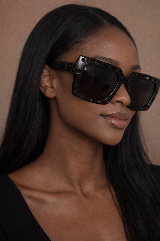 Black Rectangle Shades