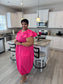 Lady Pink & Classy Balloon Dress