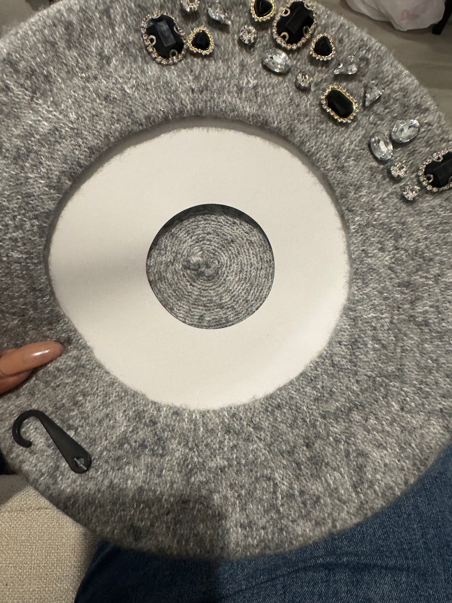 LADY ELEGEANT JEWELED BERETS-VARIOUS COLORS