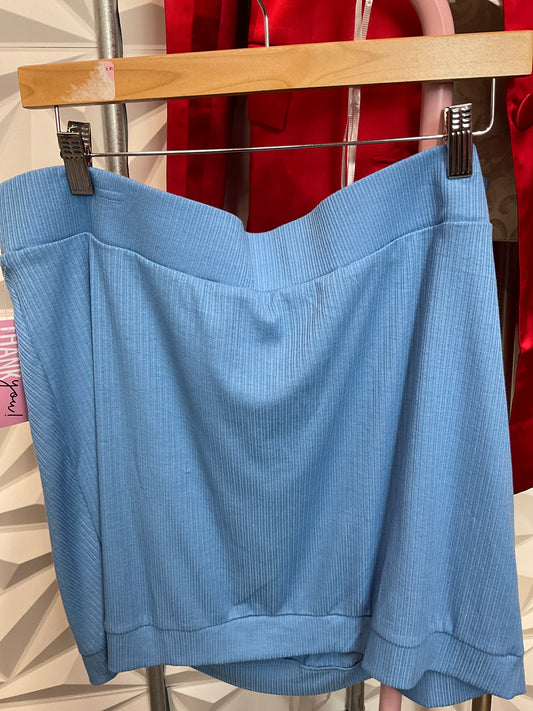 2/6 Lady Indigo Blue Tube top sz 1x, 2x
