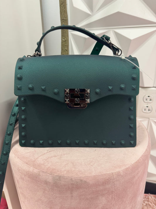 Lady Green Rubber Bag