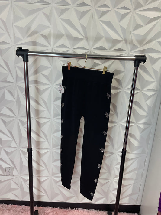 10/7 LADY BEDAZZLED SEAMLESS LEGGINGS STYLE 1