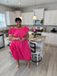 Lady Pink & Classy Balloon Dress