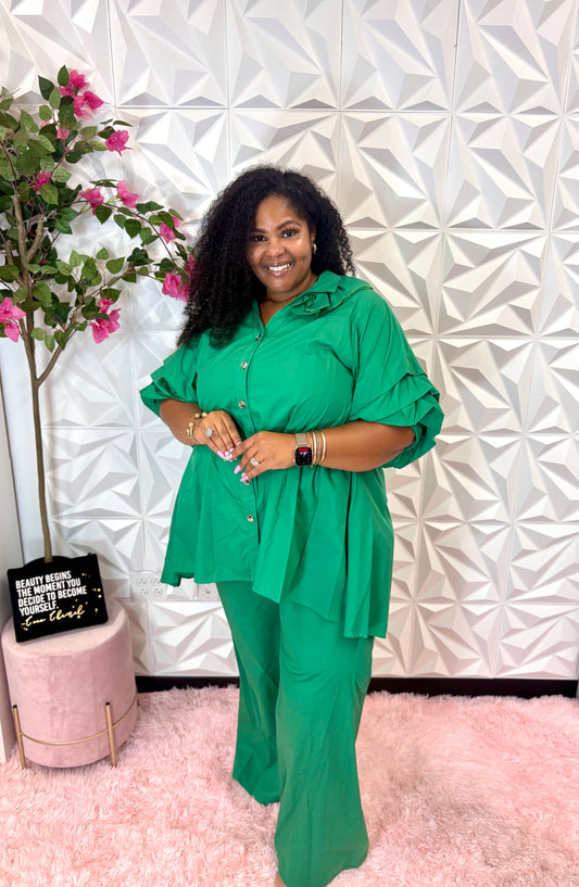 Lady Green Elegance Set