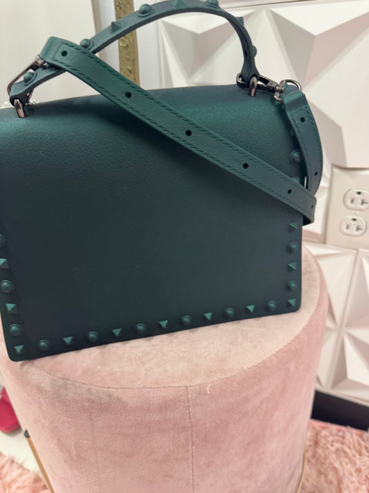 Lady Green Rubber Bag