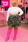 Camo Stepping Ruffle Skort