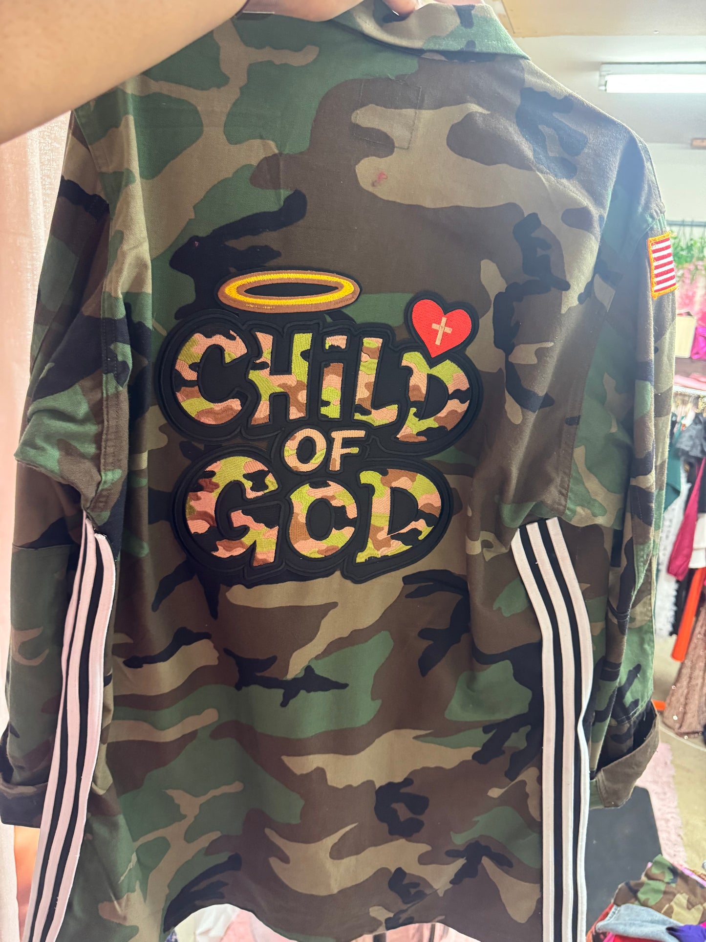 Child of God Camo Jacket