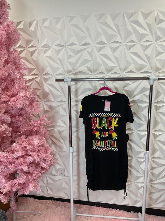 10/14 LADY FUTURE COLLECTIVE BLACK AND WHITE DRESS