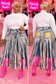 Custom Denim Skirt Belt