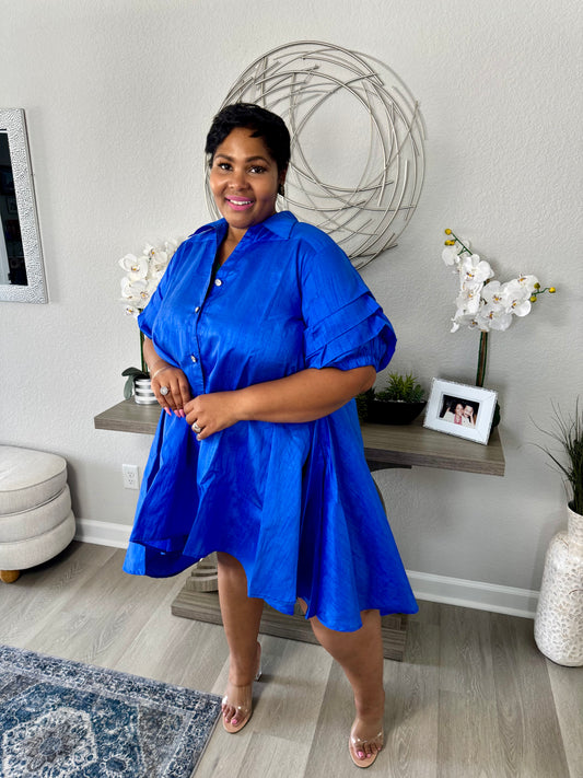 Lady Grace Dress|Blue