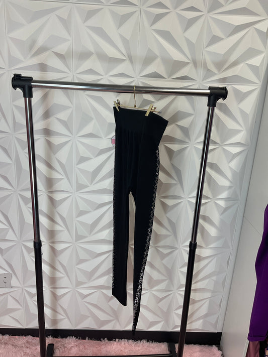 10/7 LADY BEDAZZLED SEAMLESS LEGGINGS STYLE 3