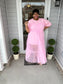 Lady Sweetheart Tulle Dress| Pink