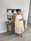Lady Army Tan Bubble Skirt