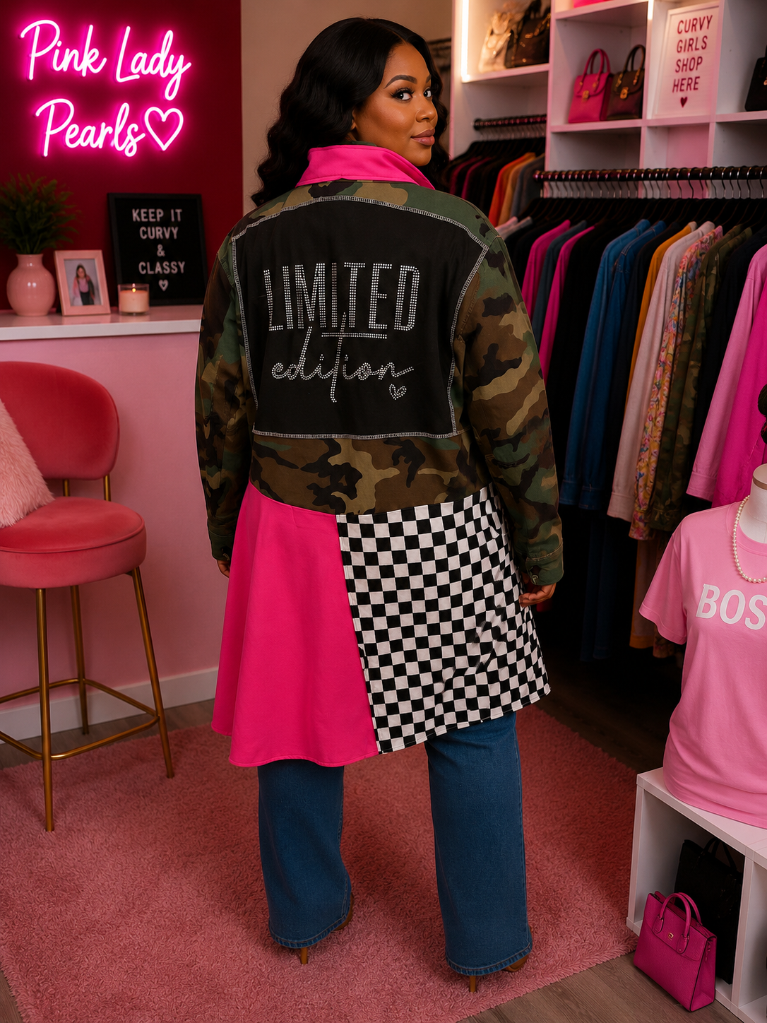 Lady Walks of Life Camo Jacket