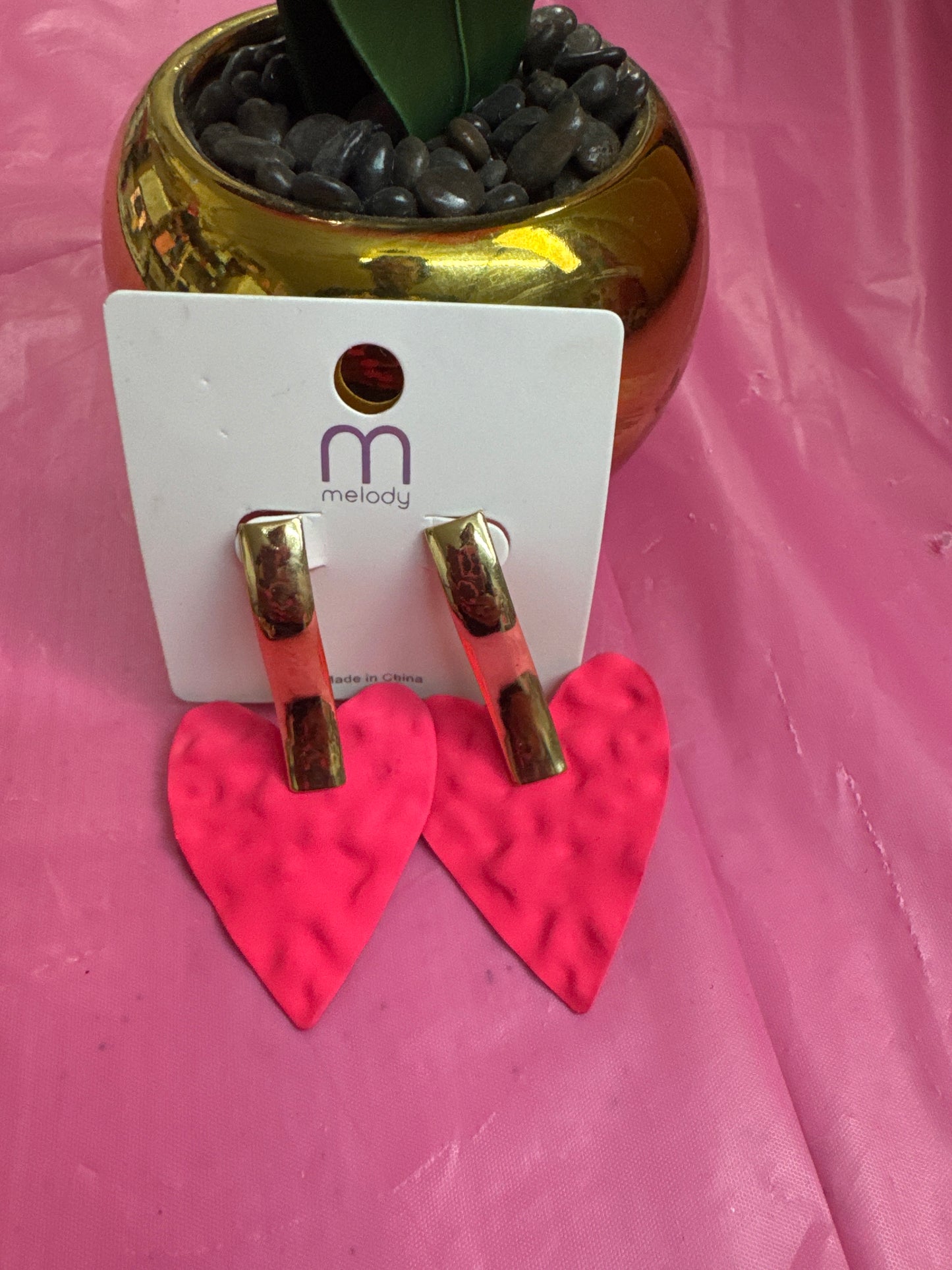 Lady Melody Heart Earrings-Variety