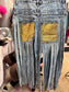 Custom Denim Skirt Belt