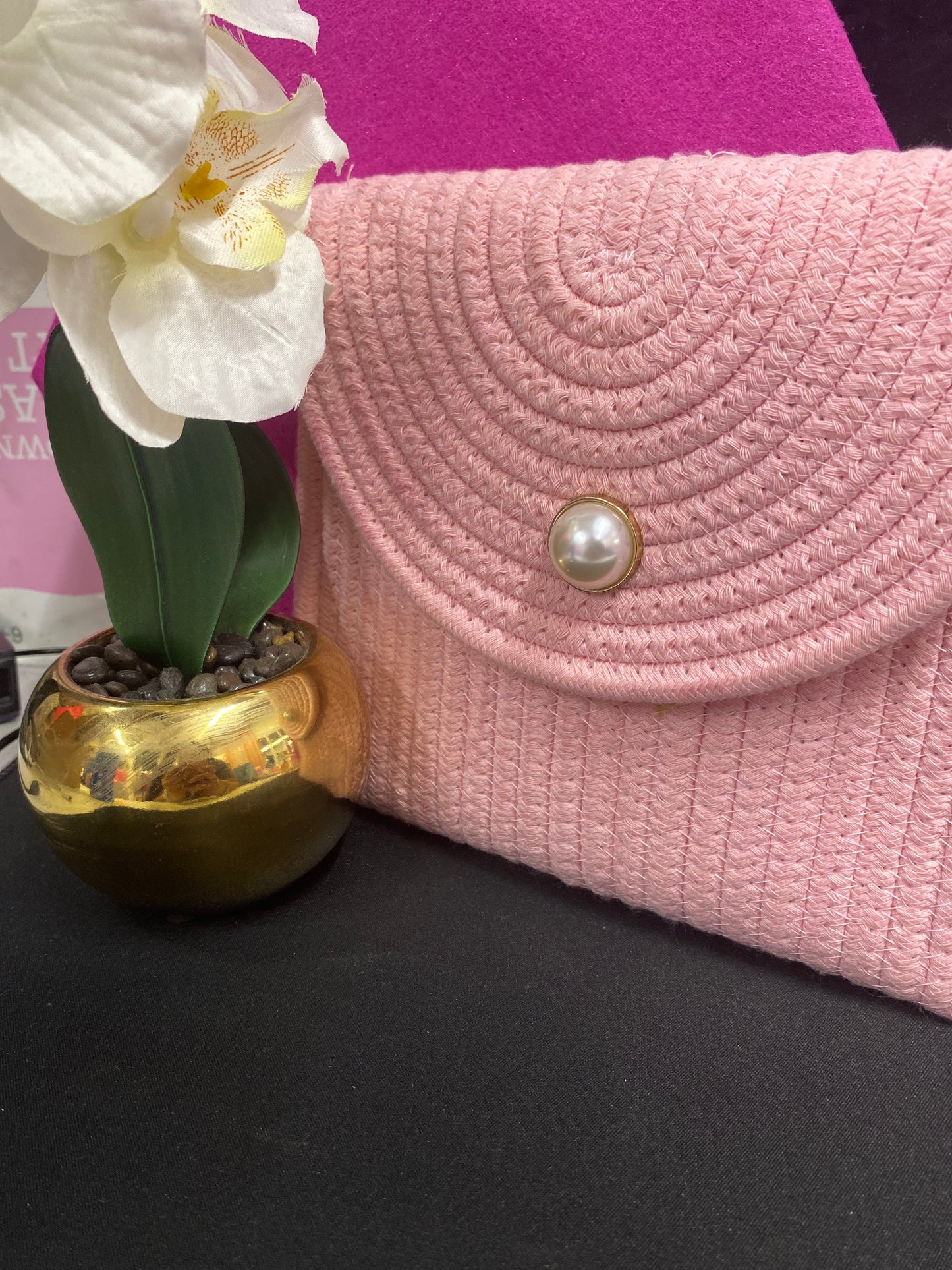 9/27 Lady Free Pink Purse with Purshase