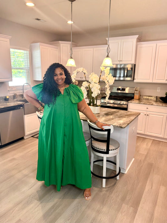 Lady Emerald Summer Dress