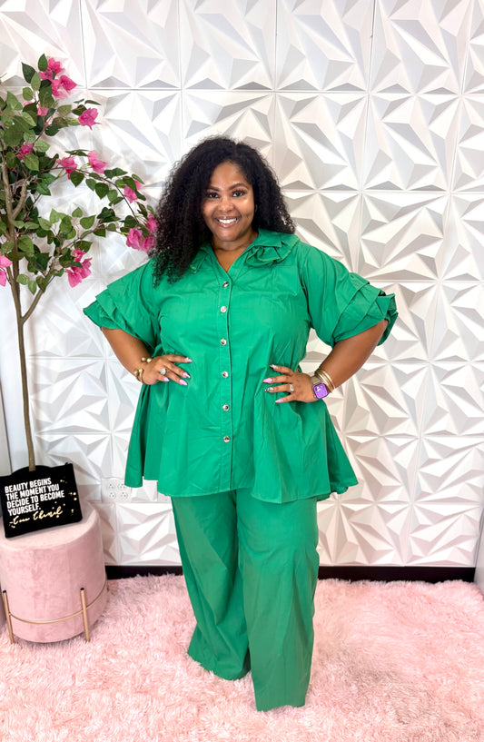 Lady Green Elegance Set